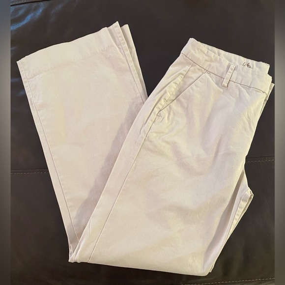 Gap- slanted Side Pocket - Chino Khakis - 100% Cotton - Size 4 A/Short - Picture 1 of 4